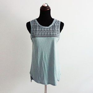 H&M Geometric Lace Tank